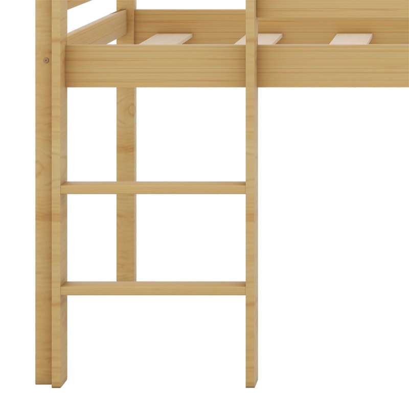 Herlene Slat Bed, Walnut