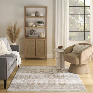 Tapis d'intérieur crème Nourison Dekor