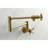 Kingston Brass Manhattan Two-Handle 1-Hole Wall Mount Pot Filler Faucet-50494451-115317570