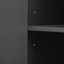 Armoire d'appoint minimaliste moderne avec tablettes réglables Mirod