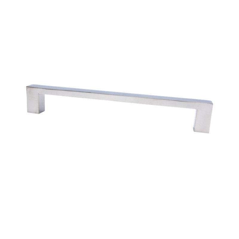 11 Poignée d'électroménager d'un centre à l'autre, Polish Stainless Steel, 17.72"