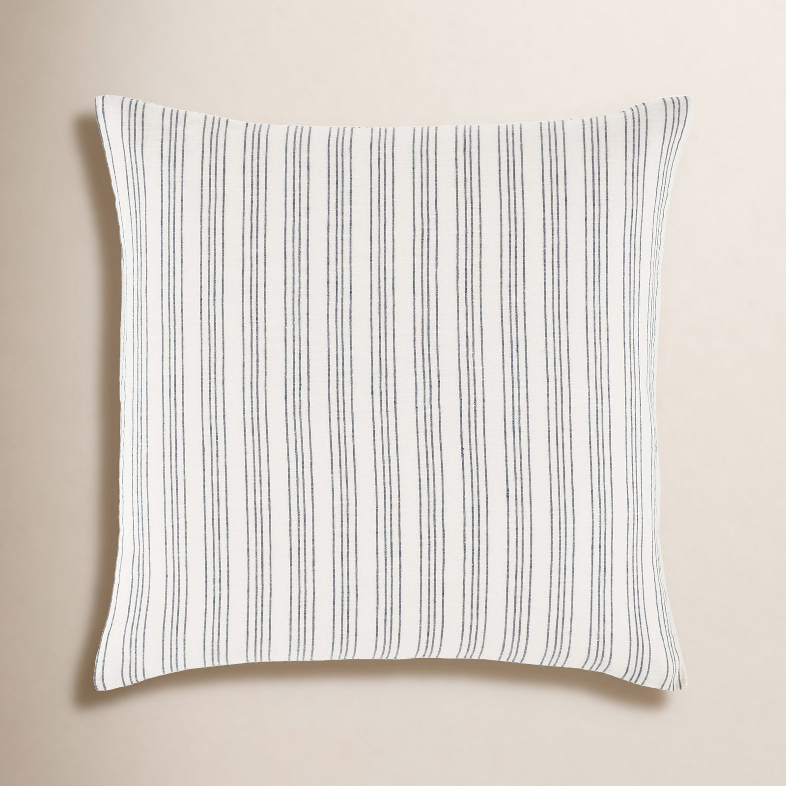 Lush Linen Shams, Euro, Slate Blue
