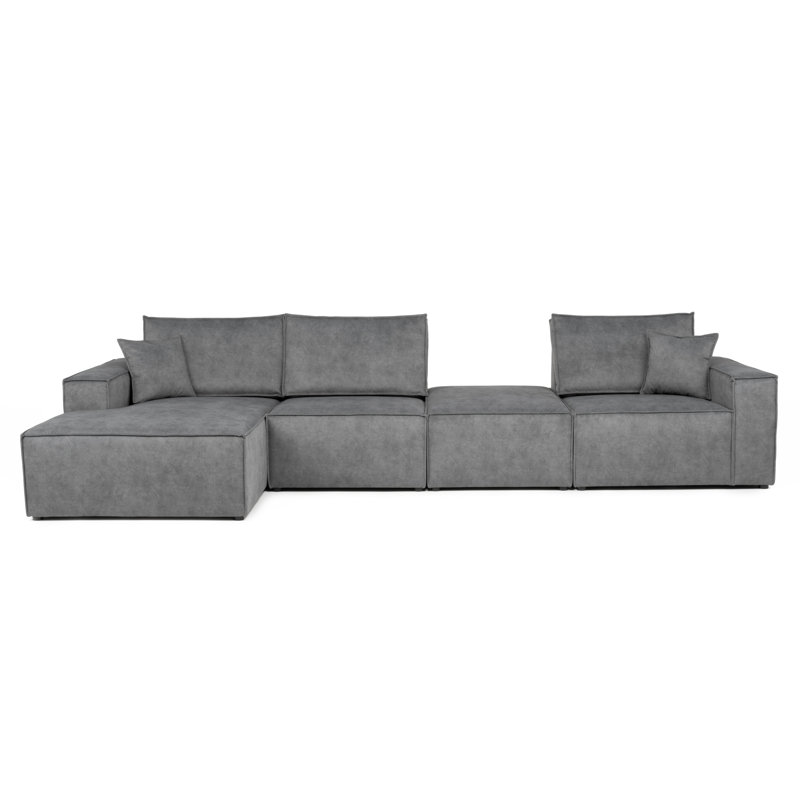 Alexendra 5 Seater Sofa & Chaise, Left Hand Facing