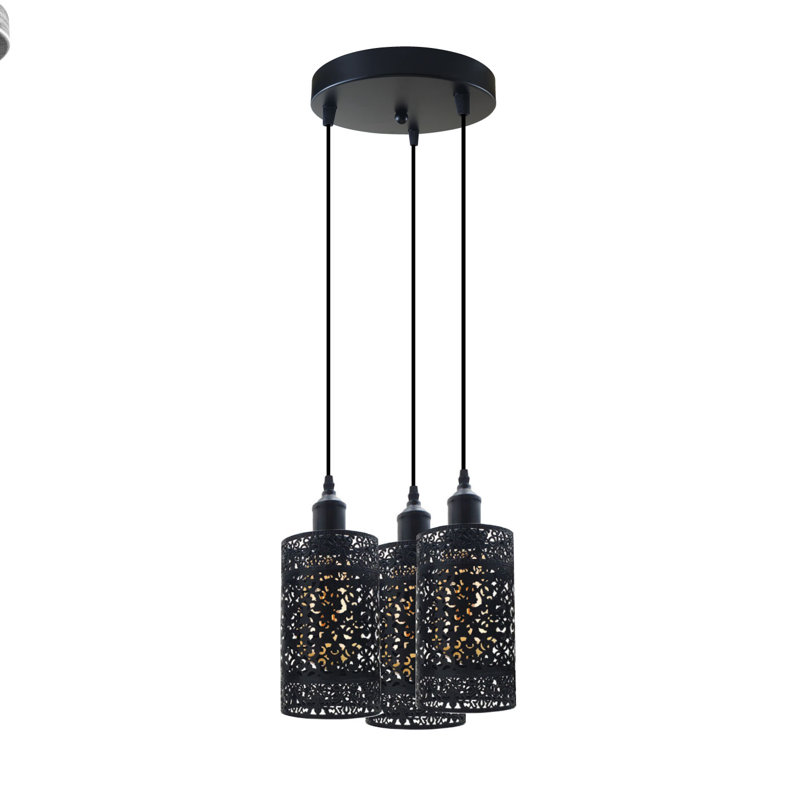 Moeller 3 - Light Cluster Pendant, Black