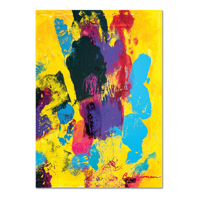 Verde e Blu by Brad Zimmerman - Rectangle Print on Canvas
