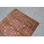 Tapis turcs, tapis frais, tapis antique bleu, tapis de cuisine, tapis rétro, petits tapis de 3,4 x 3,9 pieds