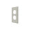 Deltana SWP4752U10B Switch Plate; Double Outlet; Oil Rubbed Bronze Finish