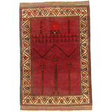Luzmarie Hand Woven Cotton Oriental Area Rug