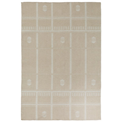 Flatweave Geometric Outdoor Rug