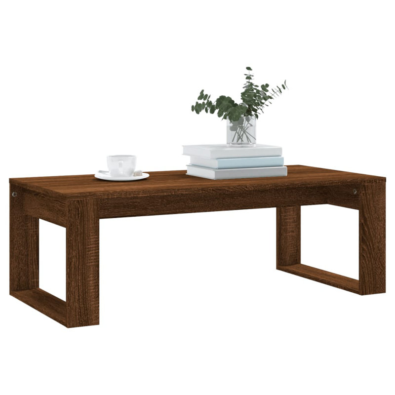 Table basse simple Blundell, Chêne brun