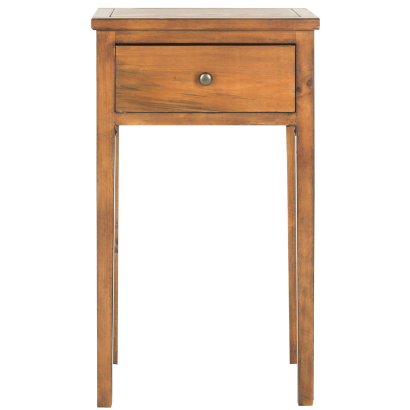 Table de chevet Abel Fazin, Brun