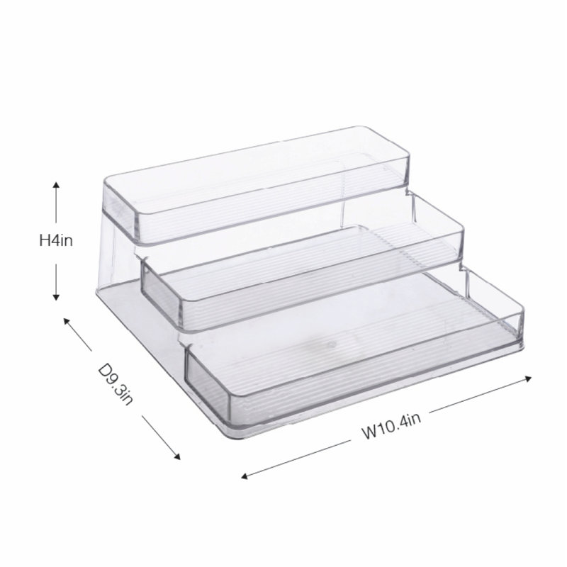 3 Tier Stadium Jar Spice Rack Kitchen & Pantry Organizer