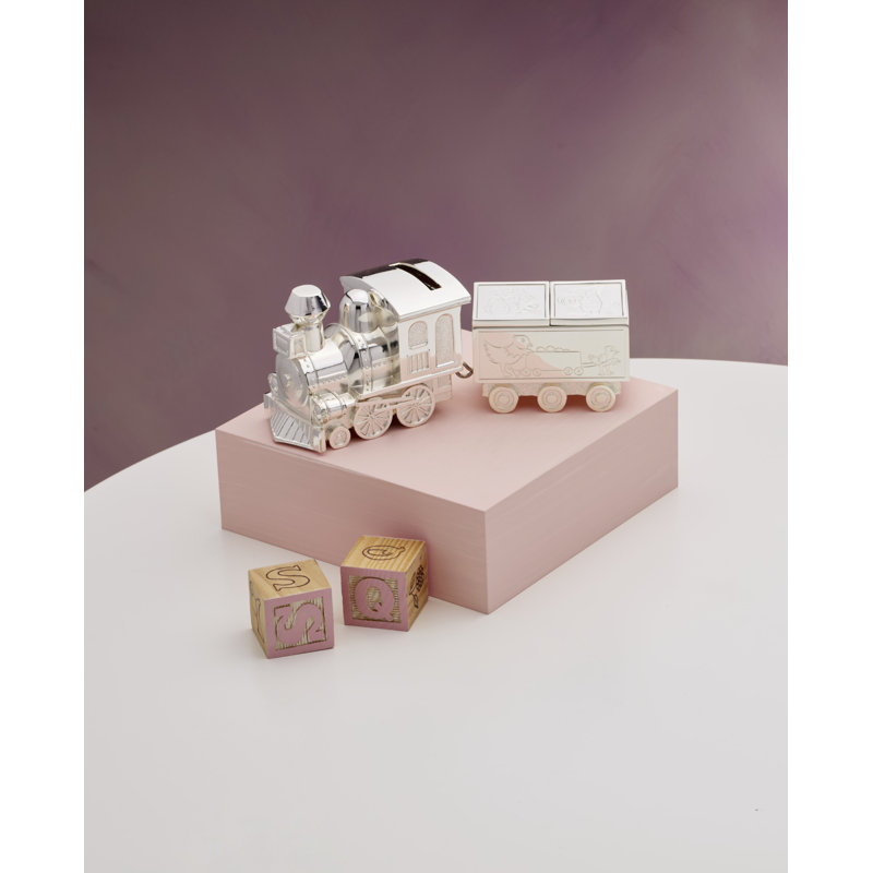 Train with Caboose Coin Bank