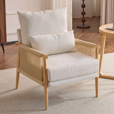 Chaise avec accoudoirs Masson Chenille