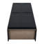 Freestanding Storage Wardrobe With 7 Shelves – Modern Black Finish