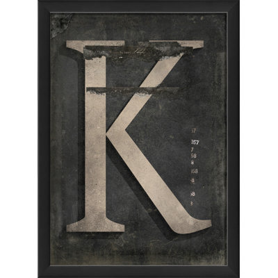 " Letter K "