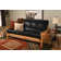 Futon double avec matelas Anders