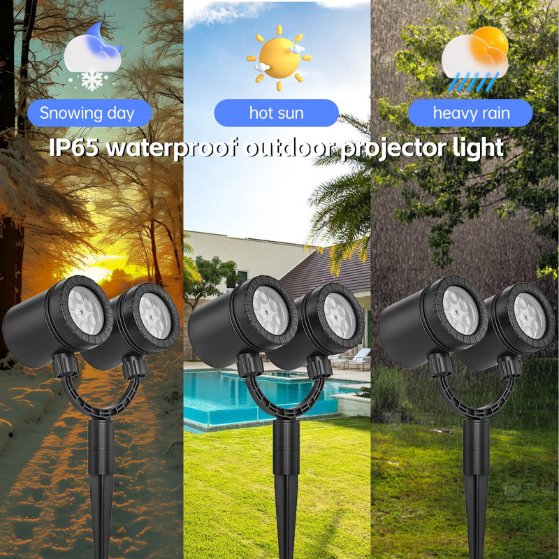 Indoor / Outdoor Projection & Strobe Lights
