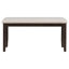 Ensemble de table et chaises de salle à manger de 6 pièces avec pieds et coussins de forme spéciale rembourrés de mousse pour salle à manger TREXM-1407641670