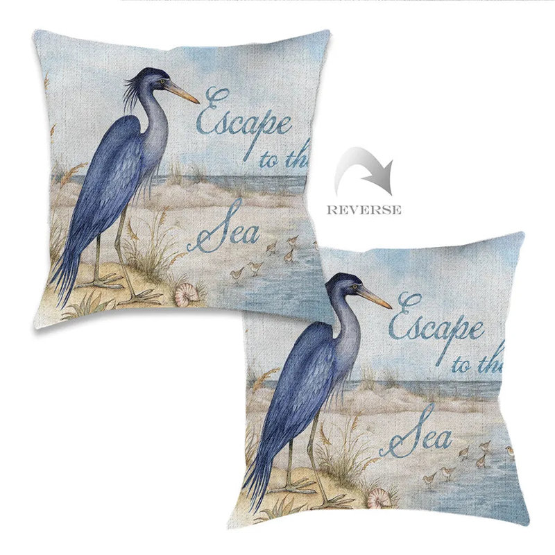 Coussin décoratif Heron Escape