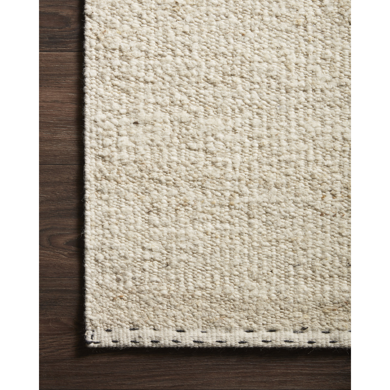 Larissa Oatmeal Hand-Woven Rug, Rectangle 3'6" x 5'6"