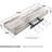 Sorbus 24" Floating Shelves with Invisible Mounting Set of 2-1249260632