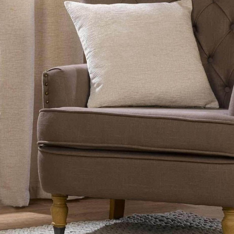 Kellie Square Euro Pillow Cover, Natural
