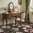 Vintage Boho Rugs Washable Area Rug Low Pile Non Slip Carpet Floral Botanical Accent for Living Room Bedroom Dining Nursery-222753916-222753914