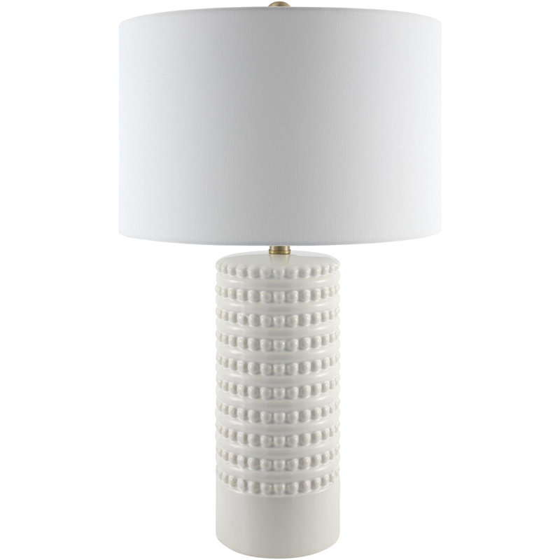 Ailey Table Lamp, White