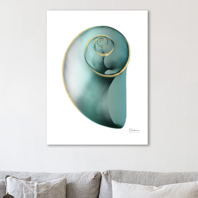 Shimmering Snail 2 - Wrapped Canvas Print, 41 cm H x 30 cm W