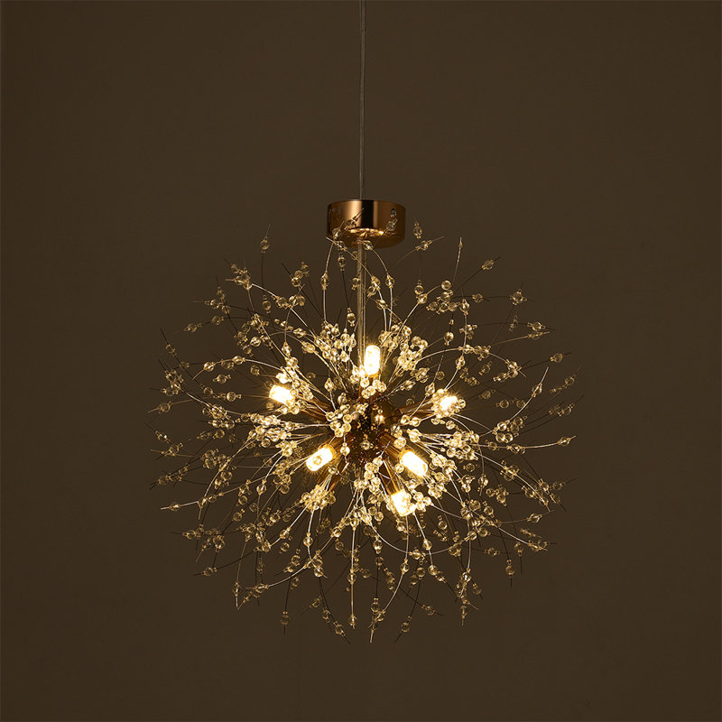 8-Light 45Cm Sputnik Chandelier Hanging Pendant Ceiling Light