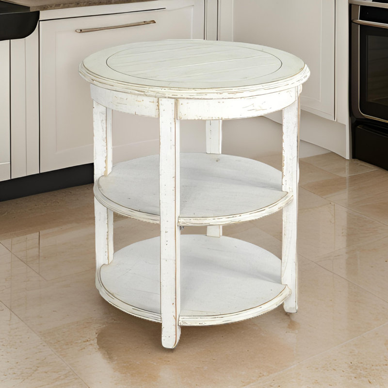 Table de bout Komor, Blanc