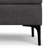 Rebecca 48"W Upholstered Coffee Table Storage Ottoman with Lift-Top Lid and Metal Legs
