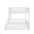Full XL Over Queen Floor Bunk Bed Frame With Ladder-1852874860-1852874859