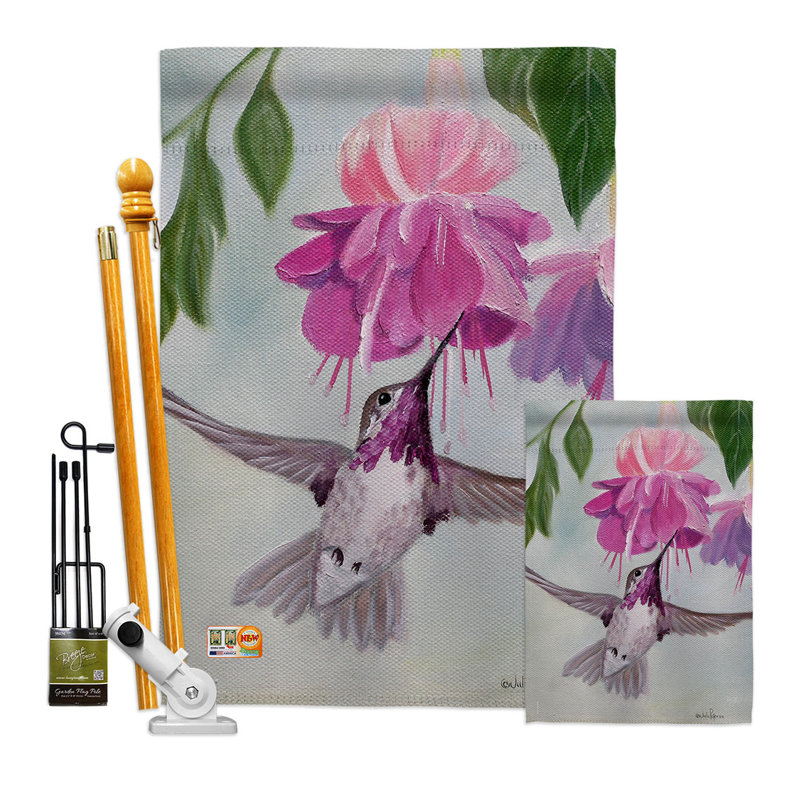 Ensemble de drapeaux double face en polyester 40 po x 28 po