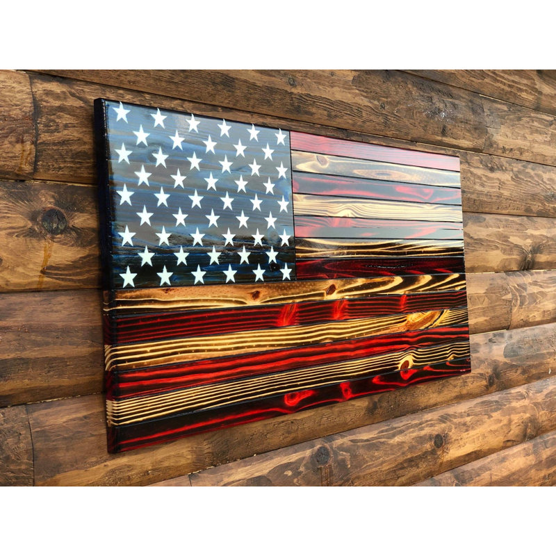 Handmade Farmhouse Cities & Countries Solid Wood Wall Decor