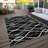 Lamanna Washable Abstract Indoor / Outdoor Rug-95454284
