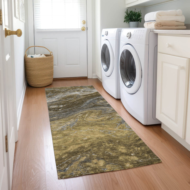 Altair Washable Abstract Indoor / Outdoor Rug, Runner 2'3" x 7'6"