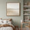 Art mural encadré abstrait rétro antique classique pour chambre à coucher