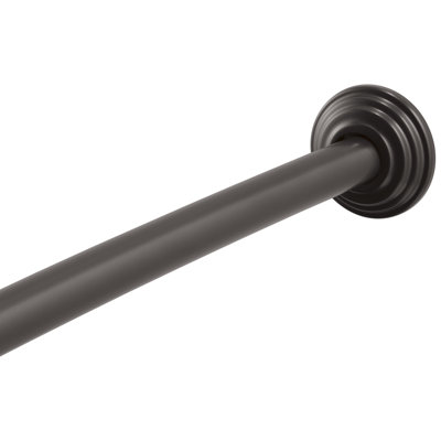 Tringle courbée de rideau de douche réglable 72 "Expanse
