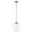 Aleanna 9.62" Wide Pendant with Glass Shade-963028058-963578819