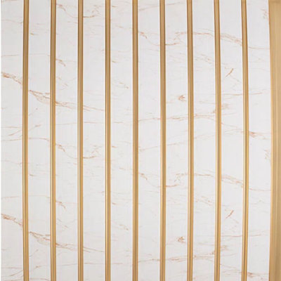Large Slats 112" L x 12" W x 0.3" D Polystyrene Glue-up Wood Slat Walls 279 sq.ft.