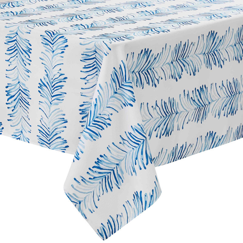 Izod Seagrass Stripe Tablecloth, 102" L x 60" W