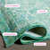 Eley Oriental Green Indoor/Outdoor Area Rug