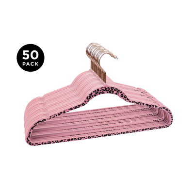 Cintre standard en velours antidérapant pour robe / chandail / chandail