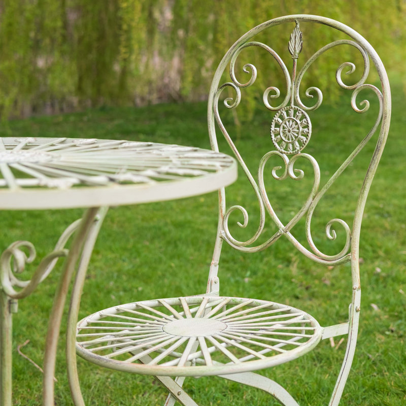 Meunier Round 3- Piece 2- Person Bistro Set
