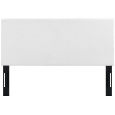 Modway Carson Carrington Stryn Upholstered Linen Fabric Headboard by Modway
