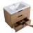  Wall-Mounted Bathroom Vanity With Sink