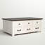 Karley Solid Wood Single Coffee Table-1485147701