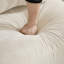 Canapé d'angle en chenille avec coussin lombaire délicat, design ergonomique incurvé, pouf amovible, montage facile-1611740272